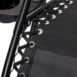 LifeGoods Opvouwbare Tuinstoelen - Verstelbaar Zonnescherm - 2 Stuks - 30°-90° Verstelbaar - Metaal - Zwart -Buitentuin Winkel 1200x1200 403