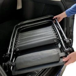 LifeGoods Opvouwbare Tuinstoelen - Verstelbaar Zonnescherm - 2 Stuks - 30°-90° Verstelbaar - Metaal - Zwart -Buitentuin Winkel 1200x1200 404