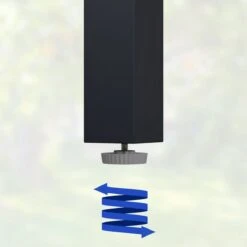 Casaria – Tuintafel – Aluminium – 90x90x75cm –Antraciet -Buitentuin Winkel 1200x1200 427