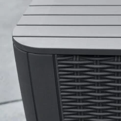 ALLIBERT Keter Luzon Opbergtafel - 39x39x43cm - Donkergrijs -Buitentuin Winkel 1200x1200 438