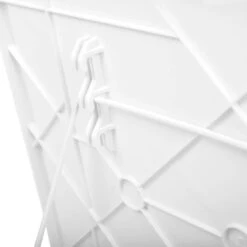 Luxe Inklapbare Balkontafel – 52 X 40 X 56cm – Wit – Hangend – Balkonbar – Balkontafels – Balkontafeltje – Hangtafel Balkon – Balcony Table – Voor Aan Het Balkon – Ophangbaar – Opklapbaar – Tafel – Inklapbaar – Buiten – Tafeltje – Klaptafel -Buitentuin Winkel 1200x1200 45