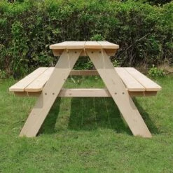 MaxxGarden Kinder Picknicktafel - 90x79x50cm - Hout -Buitentuin Winkel 1200x1200 511