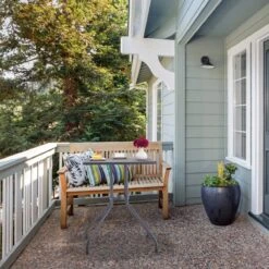 Relaxdays Tuintafel Vierkant - Buitentafel - Kleine Eettafel Tuin - Balkontafel Kunststof -Buitentuin Winkel 1200x1200 533