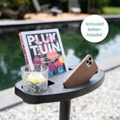 Vita5 Hangmat Met Standaard En Spreidstok – 2 Persoons – Incl. Bekerhouder - Afneembaar Kussen – Uv-bestendig – Beige -Buitentuin Winkel 1200x1200 56