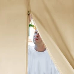 Tuinpaviljoen 3x3 M Waterdicht Paviljoen Met 4 Zijwanden Tuintent Ca. 180 G/m² Dakzeil In Crème Partytent -Buitentuin Winkel 1200x1200 635