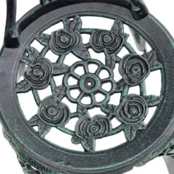 Bistroset Balkonset Gietijzer Tuintafel En 2 Tuinstoelen Groen -Buitentuin Winkel 1200x1200 740