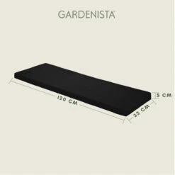 Gardenista Tuinbank Kussen - Bank Meubilair Buiten 2-zitter ZitKussen - Bankkussen Voor Tuin - Zitkussen Voor Tuinbank - Zachte En Lichtgewicht Waterbestendig Materiaal -Buitentuin Winkel 1200x1200 902