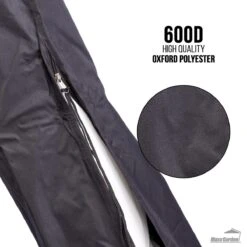 MaxxGarden Parasolhoes - Afdekhoes Voor Zweefparasol - Beschermhoes - 200-400 Cm - Met Rits En Trekkoord - Zwart -Buitentuin Winkel 1200x1200 93