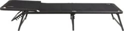 Redwood Abbott Ligbed - Stretcher/ligbedden - Inklapbaar - Zwart -Buitentuin Winkel 1200x306