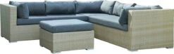 Fonteyn | Loungeset Rimini | Naturel -Buitentuin Winkel 1200x373