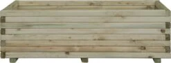 Intergard Houten Bloembakken Plantenbakken Rechthoek 80x40x35cm -Buitentuin Winkel 1200x445