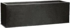 Capi Europe - Bloembak Rechthoek Laag 73x20x20 - Zwart - Bloempot Voor Buiten - FIT961 -Buitentuin Winkel 1200x475 2