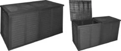 MaxxGarden Kussenbox - Tuin Opbergkist - Opbergbox - 750 L - 155x66x80 Cm - Grijs -Buitentuin Winkel 1200x510
