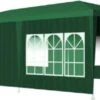 Merkloos Partytent - Paviljoen Opvouwbaar - Easy Up Tuintent Met Zijpanelen - Groen/ 6m X 3m/ 120g/m² -Buitentuin Winkel 1200x578