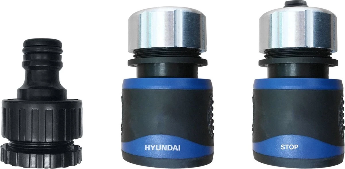 Hyundai Sproeiset Deluxe 4-delig - Geschikt Voor 13 Mm (1/2) En 15 Mm (5/8) - Ergonomische Design - Roestvrij Staal 4 Hyundai Sproeiset Deluxe 4-delig - Geschikt Voor 13 Mm (1/2) En 15 Mm (5/8) - Ergonomische Design - Roestvrij Staal - Afbeelding 2