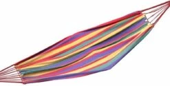 Hangmat - 200x80cm - 1 Persoons - Multi Color -Buitentuin Winkel 1200x606