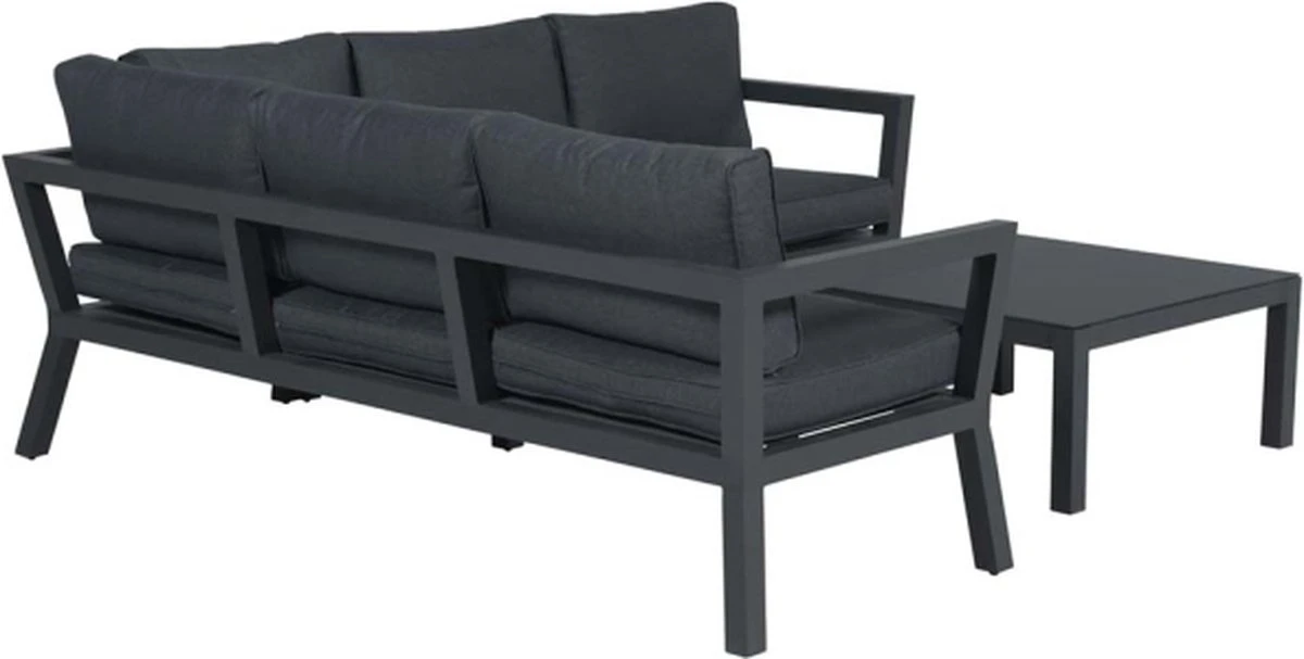 Garden Impressions Colorado Loungeset - Aluminium - Zwart 11 Garden Impressions Colorado Loungeset - Aluminium - Zwart - Afbeelding 9