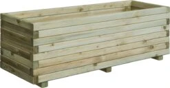 Intergard Houten Bloembakken Plantenbakken Rechthoek 80x40x35cm -Buitentuin Winkel 1200x621 2