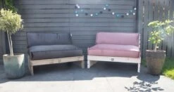 2L Home & Garden Rugkussen Velvet Oud Roze - 120 X 40cm -Buitentuin Winkel 1200x635