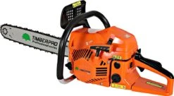TIMBERPRO - Kettingzaag – Benzine - 62 Cc - Zwaardlengte 50 Cm - Transportzak - 2e Ketting -Buitentuin Winkel 1200x659 4