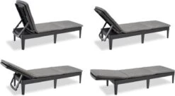 Allibert Jaipur Ligbed - 58x187,5x29 Cm - Grafiet -Buitentuin Winkel 1200x663 1