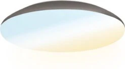 HOFTRONIC - LED Plafondlamp - Plafonnière - RVS - 12 Watt - IP65 Waterdicht - Kleur Instelbaar (2700K, 4000K & 5000K) - 1200 Lumen - IK10 Stootveilig - Ø25 Cm - Geschikt Voor Badkamer - Voor Binnen En Buiten - 3 Jaar Garantie -Buitentuin Winkel 1200x663 3