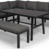 Merkloos Rocco | Loungeset Hoekset Tuinset | Aluminium| Hoekbank, Tuinbank, Tuintafel | 8 Zitplaatsen -Buitentuin Winkel 1200x673 1