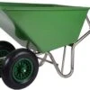 Kruiwagen Met Dubbel Luchtwiel Stal Eco Groen 160 Liter -Buitentuin Winkel 1200x674 4