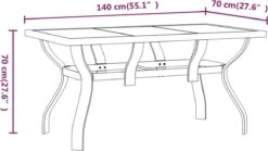 VidaXL 5-delige Tuinset Grijs En Zwart -Buitentuin Winkel 1200x675 8