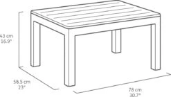 Keter Marie Hoek Loungeset Met Orlando Tafel - 6 Personen - Antraciet 21 Keter Marie Hoek Loungeset Met Orlando Tafel - 6 Personen - Antraciet -Buitentuin Winkel 1200x678