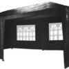 MaxxGarden Partytent - Paviljoen - 3x6m - Incl. Zijwanden - Waterdicht - Zwart