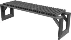 Tuinbank Design 2023 - 150CM - Grenen Hout - Zwart -Buitentuin Winkel 1200x682