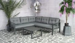 SenS-Line Elba Aluminium Loungeset | Met Koffietafel -Buitentuin Winkel 1200x692