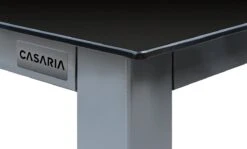 Casaria Alumunium Tuinset Bern - 6 Stoelen + 1 Tafel – Zilver -Buitentuin Winkel 1200x723