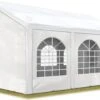 Hoogwaardige Partytent 3x6 M Van 240 G/m² PE Zeil Tuintent Feesttent Waterdicht In Wit -Buitentuin Winkel 1200x729 2