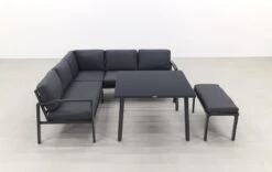 Wellington Lounge Dining Set - Carbon Black -Buitentuin Winkel 1200x759 1