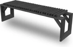 Tuinbank Design 2023 - 150CM - Grenen Hout - Zwart -Buitentuin Winkel 1200x766