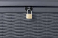 Keter - Borneo Opbergbox - 416 Liter - 129.5 X 62.5 X 70 Cm - Antraciet -Buitentuin Winkel 1200x787