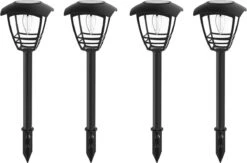 Solar Tuinverlichting Pad 'Prickle' - Voordeelset Van 4 - Buitenlamp - Tuinverlichting Op Zonne-energie -Buitentuin Winkel 1200x790 10