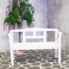 SenS-Line Friesen Tuinbank - Hout - Wit -Buitentuin Winkel 1200x792