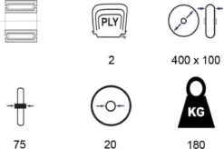 Kruiwagen Wiel 4.00 - 8 Luchtband Lijnprofiel - Asdiameter 20mm -Buitentuin Winkel 1200x795 4