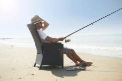 Allibert Vermont Verstelbare Tuinstoel - 64x68x107cm - Grafiet -Buitentuin Winkel 1200x798 3