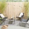909 Outdoor Tuinset Camilla - 4-delig - Dubbele Zitbank - 2 Stoelen - Tafel - Stalenframe -Buitentuin Winkel 1200x799 10
