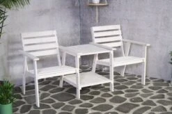 Tuinbank - Romeo Tete A Tete - Wit - 170cm -Buitentuin Winkel 1200x799 8