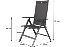 Hartman Aruba Aluminium Tuinstoel - Antraciet Verstelbaar -Buitentuin Winkel 1200x800 118