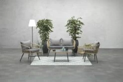 Garden Impressions Franklin Loungeset 4-delig - Wicker - Carbon Black/mystic Grey -Buitentuin Winkel 1200x800 192