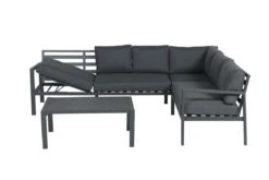 Garden Impressions Lexinton Loungeset - Verstelbaar - Aluminium - Zwart -Buitentuin Winkel 1200x800 213