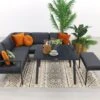 Wellington Lounge Dining Set - Carbon Black -Buitentuin Winkel 1200x800 240