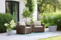 Allibert California Loungeset - 5 Personen - Cappuccino -Buitentuin Winkel 1200x800 265