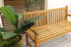 Teak Houten Tuinbank Bison - 150 Cm. -Buitentuin Winkel 1200x800 36